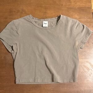 Aritzia Tna Green Women's Crop Top